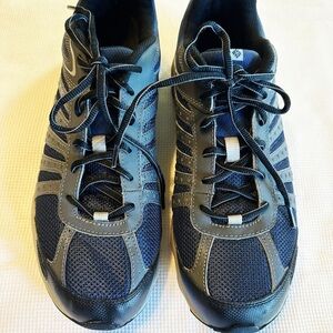 Columbia Techlite Omni Grip Men's Blue and Black Athletic Shoes Size US 11
